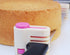 2PCS DIY Cake Slicer, Stratification Auxiliary, 5 Layers Leveler Slicer, Kitchen Fixator Tool (2, Rose Red)