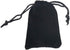 Teensery 25 Pcs Velvet Cloth Drawstring Bags - Jewelry Pouches for Gift Packaging, 2 x 2.75 Inch (Black)