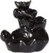 AUNMAS Ceramic Glaze Incense Holder - Backflow Step Up Incense Stand for Home Office Decor