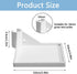 Generic 2 Shelf,16 mm Equipment(White/2 PCS Grow Tent Corner Grow Tent Accessories,White Grow Tent Shelves for Place
