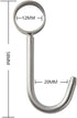 304 Stainless Steel Kitchen Rail Hooks Hangers (Wall Mounted Rod Hook)