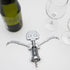 Kikkerland Day of the Dead Corkscrew, Silver
