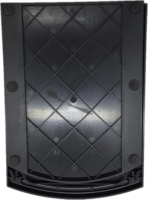 Kitchen Caddy Sliding Coffee Maker Tray Mat 12" - Blender Toaster Countertop Storage with Smooth Rolling Wheels (Black)