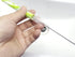 Drinking Straw Cleaning Brushes Set, 15" Extra Long Nylon Bristles Pipe Cleaner with Stainless Steel Handle - Set of 4