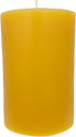100% Pure Beeswax Candle - Medium Pillar Candle, 60 Hour Burn Time, 3x4 Inch - Alternative Imagination