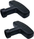 ZLKSKER 2 pcs Gasoline Engine Starter Handle Grip, Recoil Starter Pull Handle for Lawn Mower and Chainsaw