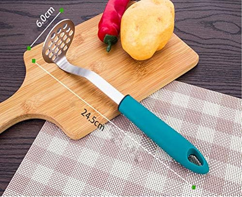 Mashed Small Potato Masher, 304 Stainless Steel Bean and Potato Masher