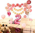 Tellpet Pink Number 2 Balloon - 40 Inch