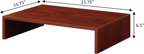Designs2Go 23.75", 26" Convenience Concepts Small TV Riser for TVs up to - Contemporary TV or Computer Riser for Living