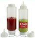 Squeeze Condiment Bottles - Squeeze Condiment Bottles for Sauces Commercial Grade Plastic