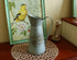 VANCORE Shabby Chic Large Metal Jug Flower Pitcher Vase