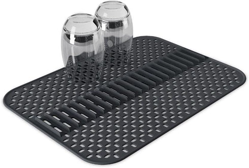 Umbra Sling Kitchen Accessory, Large Sink Mat in Charcoal