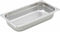 Winco 1/3 Size Anti-Jam Metal Food Pan, 2.5" Deep, 22 Gauge