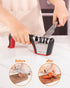 Brigii 4-in-1 Knife Sharpener, Kitchen Accessories for Ceramic Knives, Steel Knives, and Scissors
