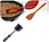 Meat Chopper and Smasher for Ground Beef and Potatoes, Nylon Construction, Non Stick Mix Chopper (Black)