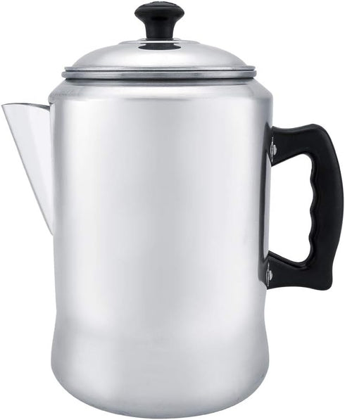Shipenophy Percolator Coffee Pot, Aluminum Alloy Camping Coffee Maker for Stove Top, Coffee Kettle with Lid