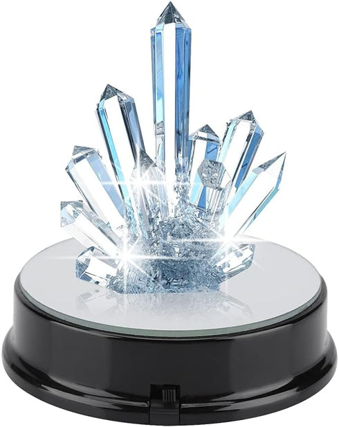 Semme Lighted Pedestal Display Base with Seven Color Changing Lights for Crystals and Figurines