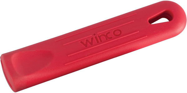 Winco AFP-2HR Red Silicone 12" Fry & Sauce Pan Sleeve