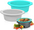 ChefAid Slow Cooker Liners, 100% Silicone Reusable Insert Accessories for 6-8 Quart Slow Cookers, Food Safe (Grey-Mint)