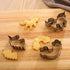 3-Piece Unicorn Cookie Cutter Set, Stainless Steel Unicorn, Rainbow & Head Shapes, Dishwasher Safe