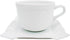 CAC China TMS-2 Times Square Porcelain Saucer, 5-Inch, Box of 36, Super White