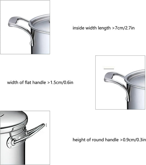 AUOCATTAIL 2 Pairs Silicone Assist Handle Holder, Non-Slip Grip for Cast Iron Skillets