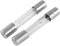 uxcell 2 Pcs Microwave Oven 6 x 40mm Axial Glass Fuse Tubes, 850mA 0.85A 5KV (Pack of 2)
