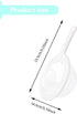 Ultra Fine Mesh Net Strainer Plastic Nylon Food Strainer Filtering Colander with Handle Mini Brine Shrimp Separation Net Sieve for Baking Kitchen Juicing Milk Flour Yogurt Honey Coffee Tea by Dimeho