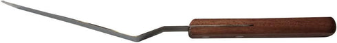 Professional Cake Decorating Tools, Stainless Steel 6.5" Offset Cake Spatula with Wood Handle
