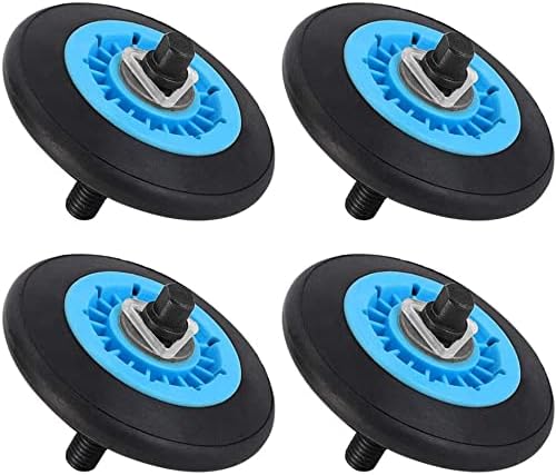 Ultra Durable DC97-16782A Dryer Drum Roller Replacement Kit by AMI, Compatible with Samsung Dryer, 4 Pack