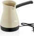 SCM 2951 Greek Turkish Coffee Maker Machine, Electric Pot 0.4L Briki Ibrik, New Beige