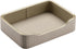 KINGFOM Prefume Tray, PU Leather Valet Tray Nightstand Organizer Trays for Men Women, Table Centerpieces Decorative