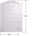 Pack of 50 Garment Bag Transparent Clothing Dust Cover for Dustproof Hanging Clothes, Suit Dress Jacket Cover for