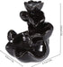 AUNMAS Ceramic Glaze Incense Holder - Backflow Step Up Incense Stand for Home Office Decor