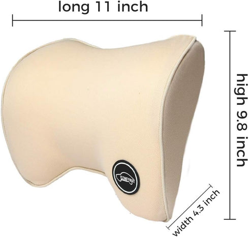 Car Neck Pillow for Driving - Car Seat Headrest Support, Travel Neck Pillow for Pain Relief & Cervical Support