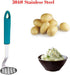 Mashed Small Potato Masher, 304 Stainless Steel Bean and Potato Masher