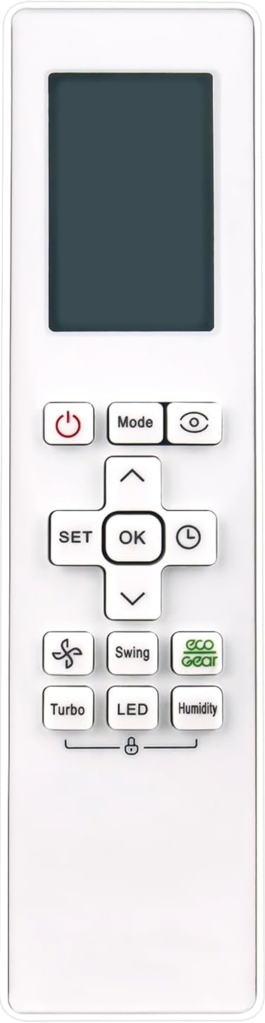 RG10L1(G2HS)/BGEFU1 AC Remote Control Replacement for Carrier Midea Samsung A/C Unit