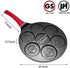 Egg Pan Omelette Maker, Nonstick Pancake Skillet for Breakfast, Cookies, Burgers