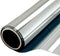 WPCTEV One Way Mirror Window Film, Daytime Privacy Static Non-Adhesive Decorative Heat Control Anti UV Tint Silver 6 Mil