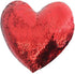 4 Pack Sublimation Blank Pillow Case Covers, Heart 18inx14in Reversible Sequin Magic Swipe Cushion Covers