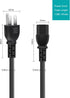 3 Prong Power Cord for Instant Pot, Electric Pressure Cooker, Rice Cooker, Smart Power Cooker, 6 Feet Replacement Cable