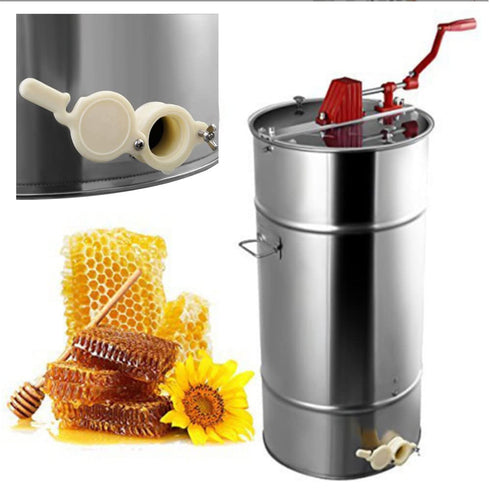 Yahpetes 2 2.36 Pcs Honey Gate Valve ABS Plastic Extractor Tap Honey Extractor Equipment Honey Tap for Beekeeper (White