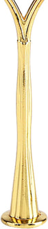 Cake Cupcake Tray Stand Handle, 2-Tiers Crown-Gold Fruit Plate Hardware Fitting Holder