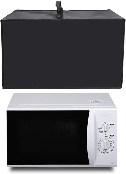 OwnMy Heat-Resistant Dust-Proof Microwave Oven Cover, Waterproof Nylon Fabric Protector for Toaster Oven