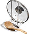 Yiffee Stainless Steel Storage Rack, Kitchen Utensil Storage Rack, Spoon Rest, Lid Holder, Rust Resistant