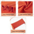 Pack 25 VDS of PCS | Burgundy | Spandex Chair Sashes Bows Without Buckle | Stretch Elastic Banquet Universal Folding
