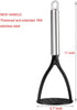 TENTA KITCHEN Good Grips Nylon Potato Solid Masher - Ricer Press Blender Crusher for Non-Stick Cookware with Heat