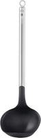 Roesle Basics Line Soup Ladle with 11.5 in. Stainless Steel Handle for Serving