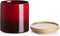 Sweejar Ceramic Food Storage Jar, Stackable Kitchen Canisters with Airtight Seal Wooden Lid for Coffee, Tea, Sugar