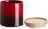 Sweejar Ceramic Food Storage Jar, Stackable Kitchen Canisters with Airtight Seal Wooden Lid for Coffee, Tea, Sugar